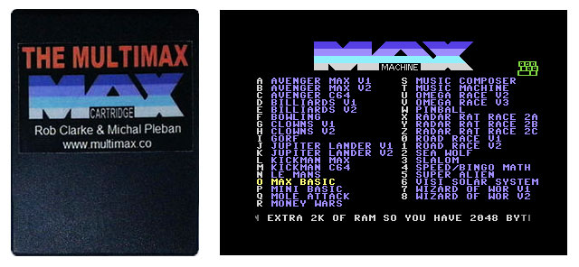 Multimax Cartridge software