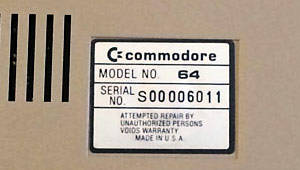 Commodore 64 serial