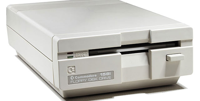 Commodore floppy drive 1581