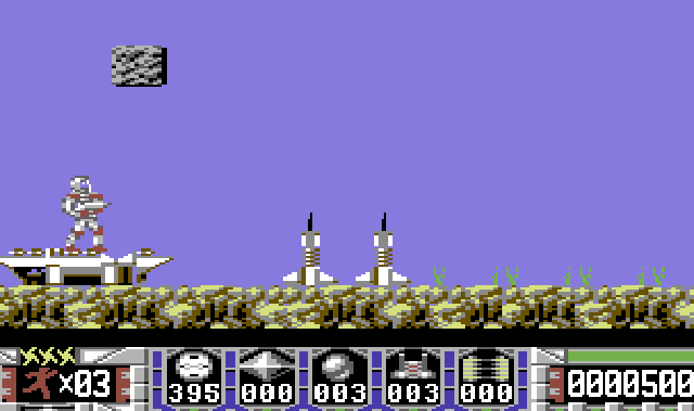 Turrican screenshot Commodore 64