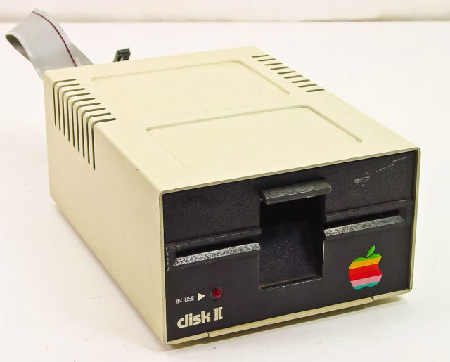 apple disk2 floppy drive 1978