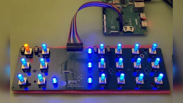 Groc, un sintetizzatore granulare personalizzato alimentato da Raspberry Pi
