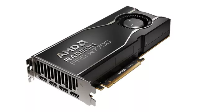 AMD Radeon Pro W7700 16GB: il nuovo GPU per la creazione di contenuti professionali
