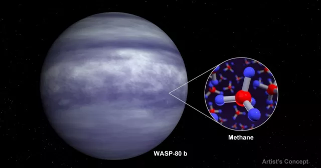 Come gli astronomi hanno utilizzato James Webb per rilevare il metano nell'atmosfera di un esopianeta