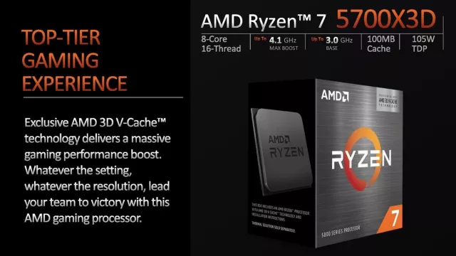 AMD lancia il Ryzen 7 5700X3D da $249 con la tecnologia 3D V-Cache per migliorare i giochi, disponibile dal 21 gennaio, AMD aggiorna anche la piattaforma AM4 con i nuovi processori Ryzen 5000 'GT' per il 2024
