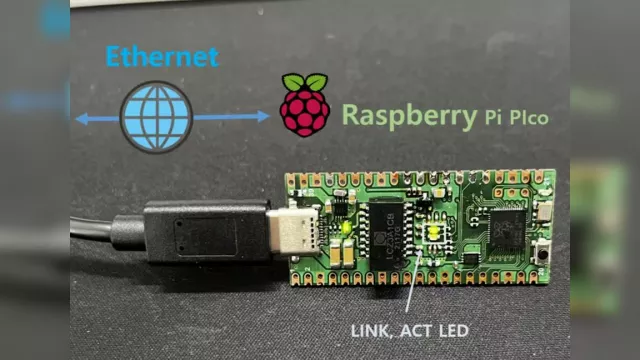Un progetto personalizzato per Raspberry Pi Pico supporta Ethernet tramite USB-C