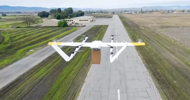 Scopri il drone per le consegne più grande di Wing