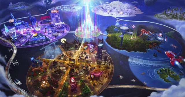 Fortnite sta ottenendo un universo Disney creato da Epic Games