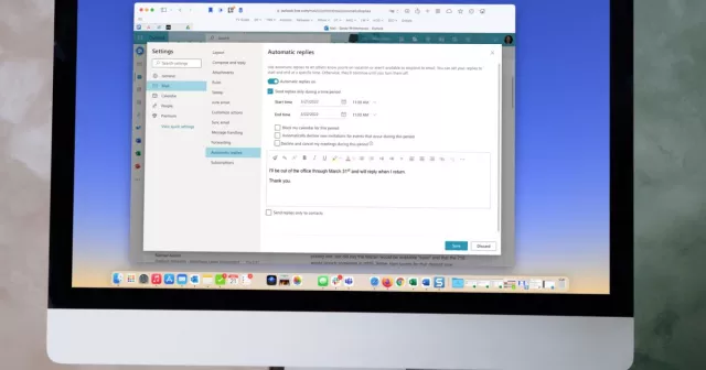Come impostare una risposta automatica in Outlook su qualsiasi dispositivo