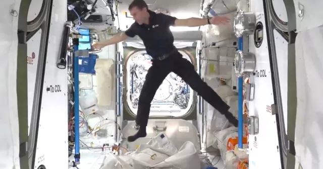 Guarda questo astronauta ballare nello spazio sulla ISS