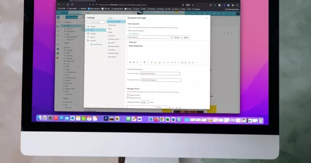Come modificare una firma in Outlook su desktop e web