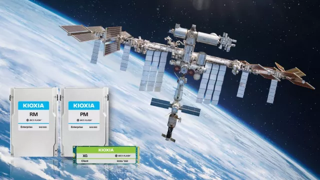 La Stazione Spaziale Internazionale ottiene l'aggiornamento del SSD Kioxia per il calcolo in periferia e i carichi di lavoro di intelligenza artificiale - HPE Spaceborne Computer-2 ora offre 310TB