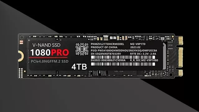 Attenzione acquirente: la falsa Samsung 1080 Pro 4TB SSD promette incredibili velocità di 15,8 GB/s per $43, ma è troppo bello per essere vero