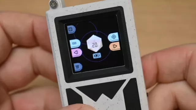 Il dado digitale stampato in 3D Raspberry Pi Pico lancia la fortuna al vento digitale