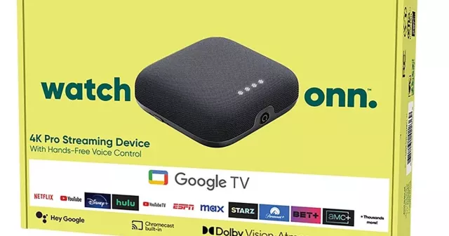 Il nuovo dispositivo di streaming di Walmart potrebbe soppiantare il vecchio Chromecast con Google TV