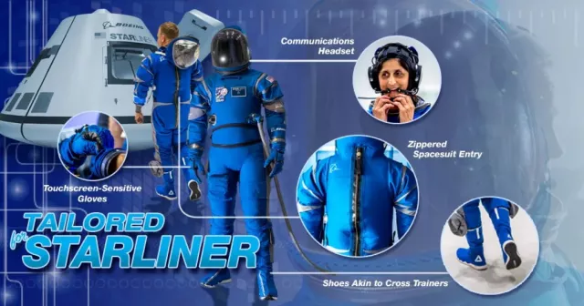 Ecco i nuovi scafandri spaziali che gli astronauti indosseranno per il lancio di Starliner di stasera