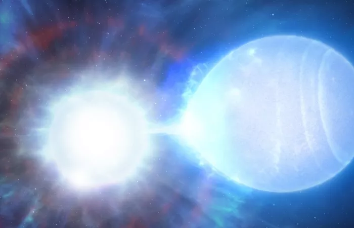 Scoperta coppia di stelle in rotta di collisione vicino alla Terra