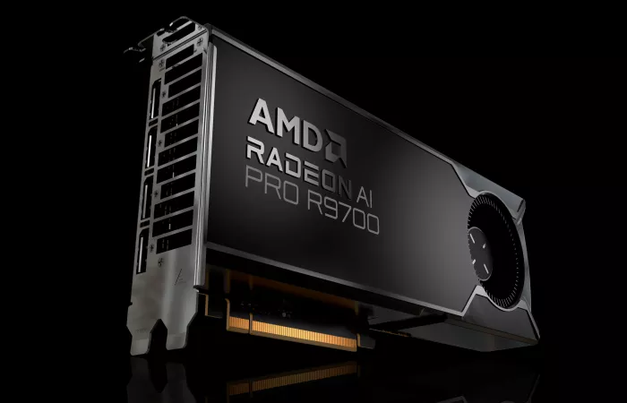 AMD sfida Nvidia con la nuova Radeon AI Pro R9700