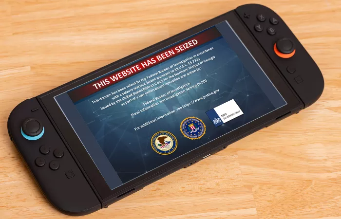 Chiuso il sito di giochi pirata per Nintendo Switch dalla FBI