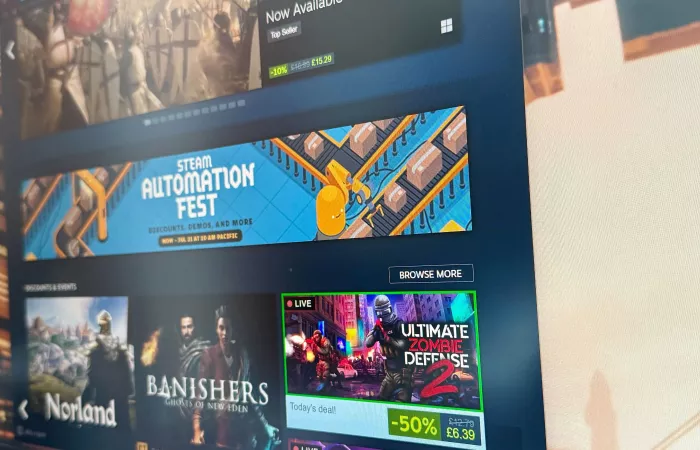 Generative AI: il 20% dei giochi Steam del 2025 la utilizza