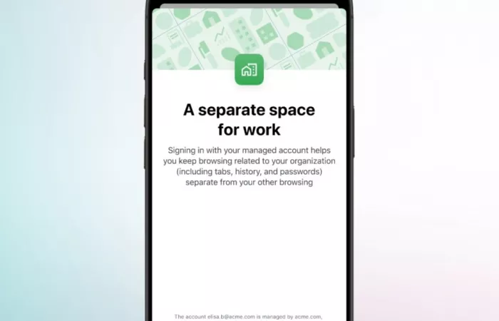 Google Chrome: profili separati su iOS per lavoro e vita privata