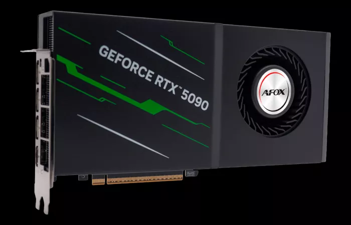RTX 5090 Blower: la GPU di AFOX per AI a 5.999 dollari