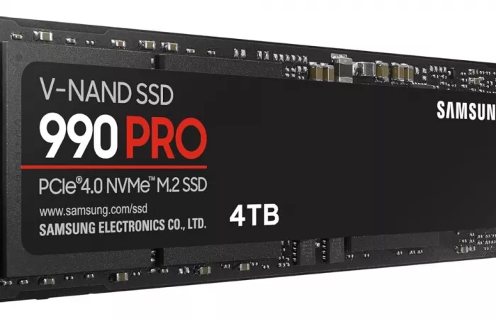Samsung 990 Pro SSD, 4TB di spazio extra e performance elevate