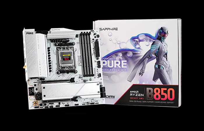 Sapphire lancia due motherboard AMD B850 per Ryzen