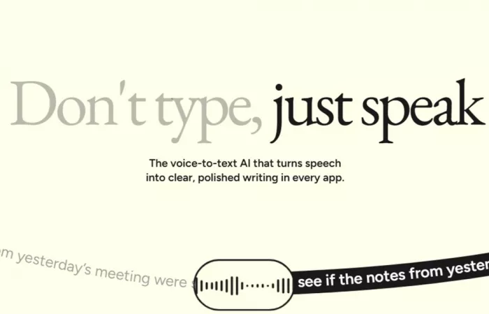 Flow di Wispr: l'app AI che facilita la dettatura vocale