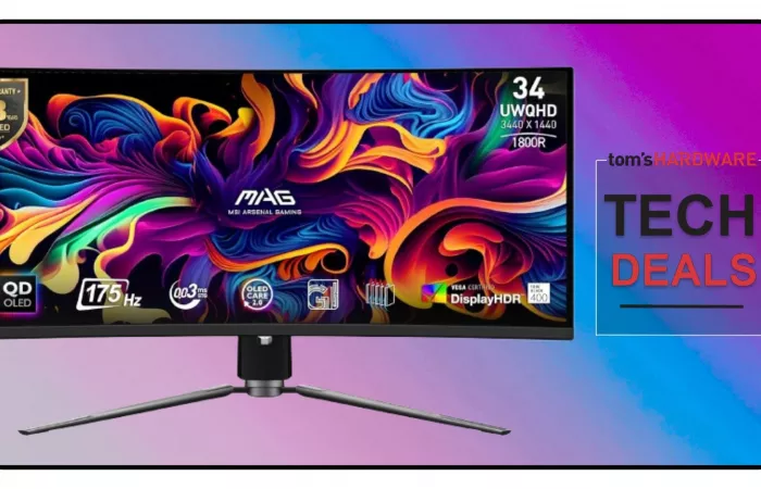 Monitor MSI 34 pollici QD-OLED: esperienza di gioco immersiva