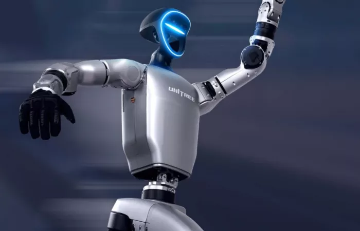 Robot umanoide G1 di Unitree trasforma Halloween in un incubo