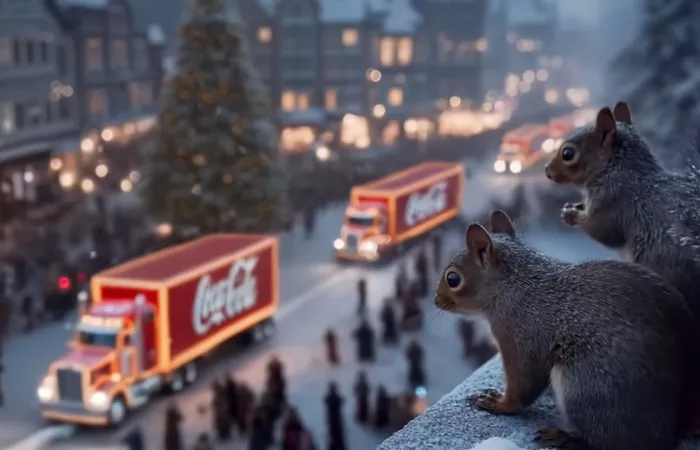 Coca-Cola e l'evoluzione degli spot natalizi grazie all'AI