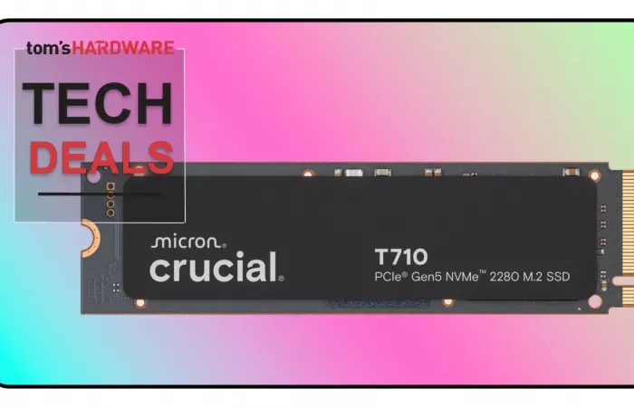 Crucial T710: calo di prezzo sorprendente per gli SSD più veloci