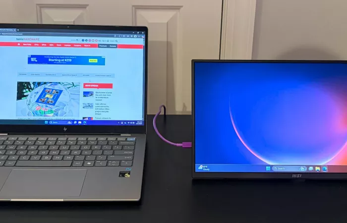 MSI Pro MP165 E6: monitor portatile economico e prestazioni medie