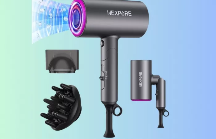 Asciugacapelli NEXPURE 1800W: Tecnologia Ionica a Prezzo Ridotto