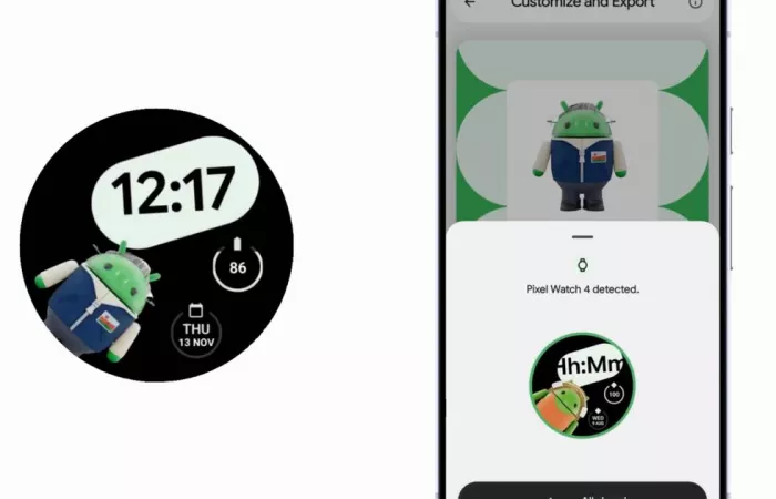 Androidify trasforma i tuoi Bot personalizzati in watch face