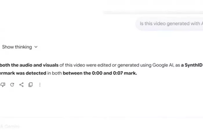 Gemini rileva i video generati dall'IA