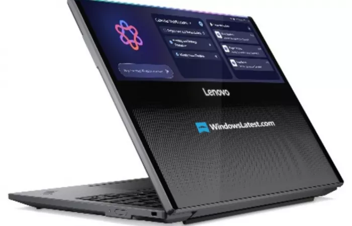 Lenovo svela il ThinkPad Rollable XD con display nascosto sotto un coperchio trasparente