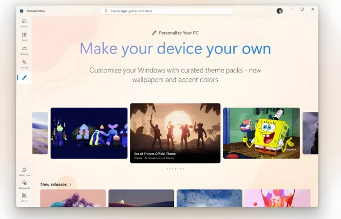 Microsoft semplifica i temi su Windows 11