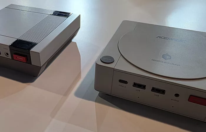 Acemagic svela mini-PC retro con design ispirato a NES e PlayStation 1