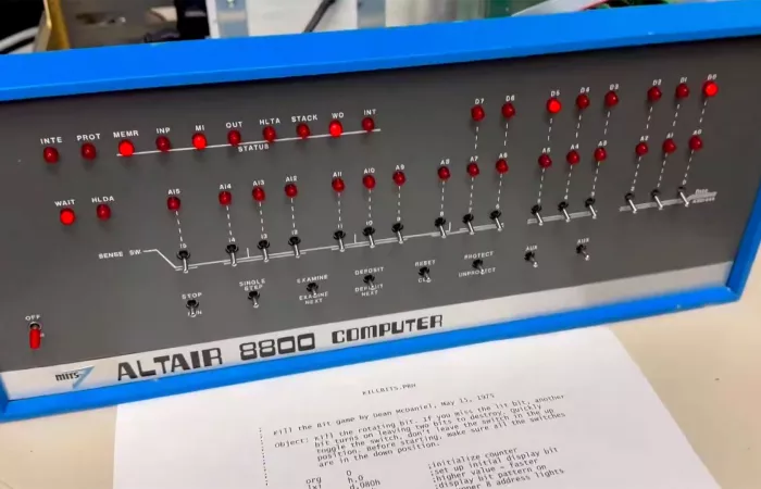 Il leggendario Altair 8800 torna in vita dopo 52 anni