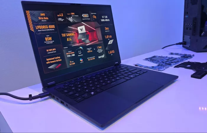 Asus lancia il TUF Gaming A14 con grafica Strix Halo