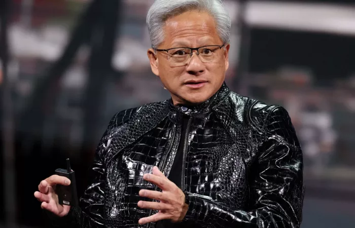 Jensen Huang di Nvidia: l'IA divina è un mito dannoso