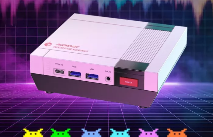 Mini PC Retro X5 di Acemagic: design ispirato al NES e potenza Ryzen