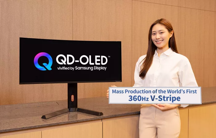 Samsung Display introduce il layout V-Stripe nei pannelli QD-OLED