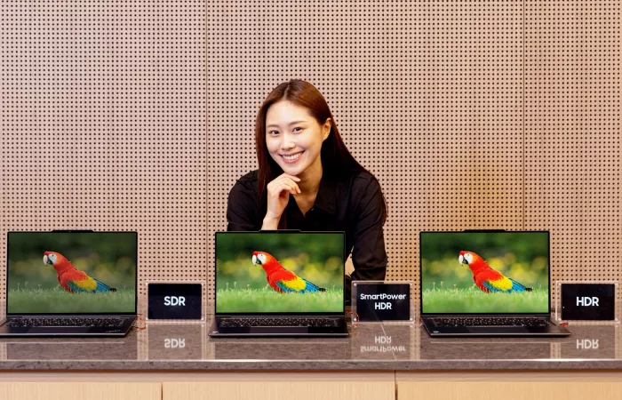 Samsung e Intel presentano 'SmartPower HDR' per laptop OLED