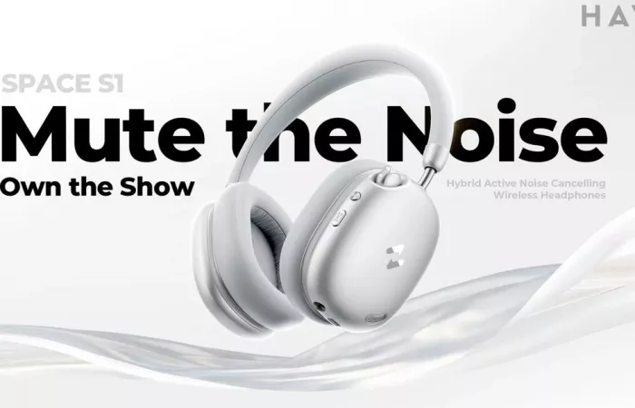 HAVIT SPACE S1, cuffie wireless con controllo fisico e ANC adattivo