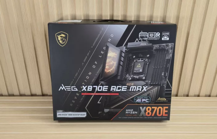 MSI MEG X870E Ace Max: la motherboard AM5 per l'alta gamma