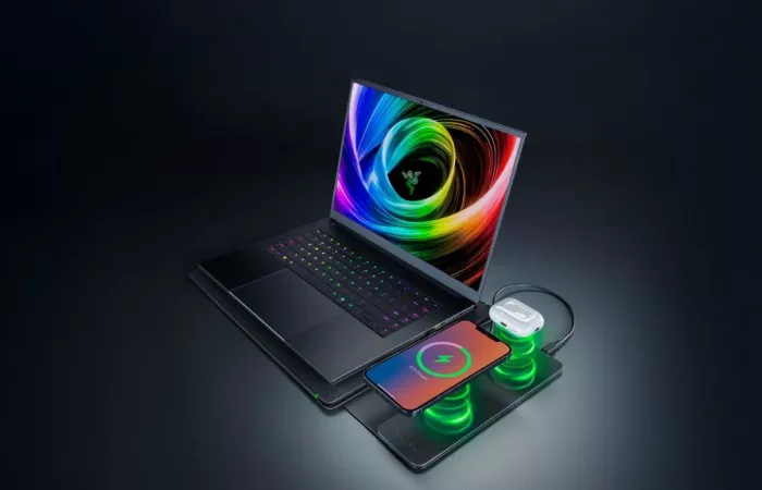 Razer presenta sleeve per laptop con doppia ricarica wireless integrata