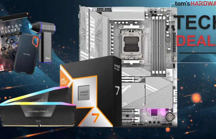 Bundle Ryzen 7 9850X3D e X870: prestazioni al top per il gaming